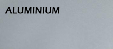 Aluminium vejer mindre end stål