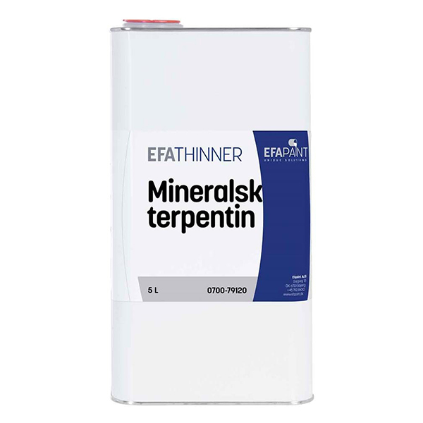 EFA Mineralsk terpentin 5 liter