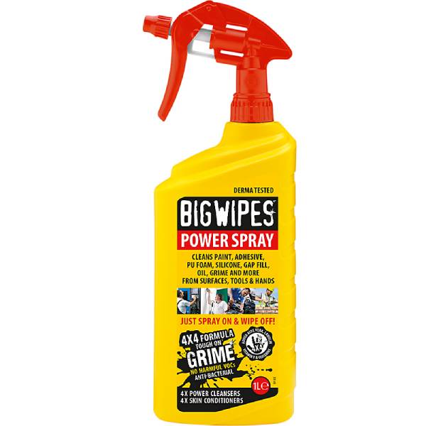 Big wipes power spray rensevæske 1 liter
