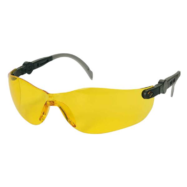 Sikkerhedsbrille med gul linse